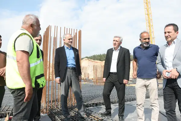 Çayırova Devlet Hastanesi inşaatında çalışmalar sürüyor