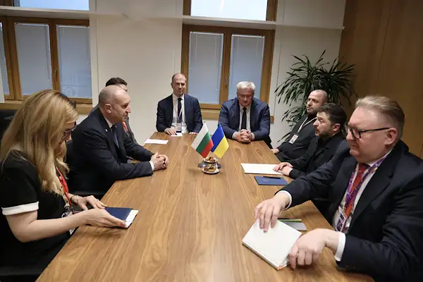 Bulgaristan heyeti, Brüksel’de Zelenski ile bir araya geldi