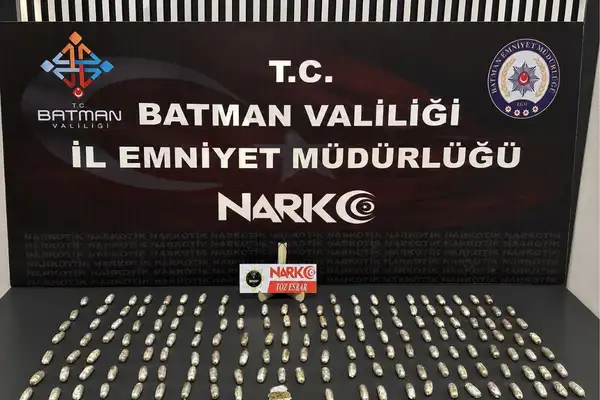Batman’da uyuşturucu operasyonu, 4 kişi tutuklandı