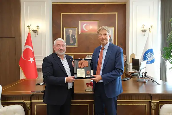 Hollanda'nın Ankara Büyükelçisi Wijnands, Başkan Aşgın’ı ziyaret etti