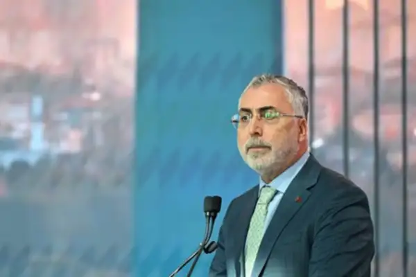 Bakan Işıkhan, ÇOMÜ Rektörü Cüneyt Erenoğlu’nu kabul etti