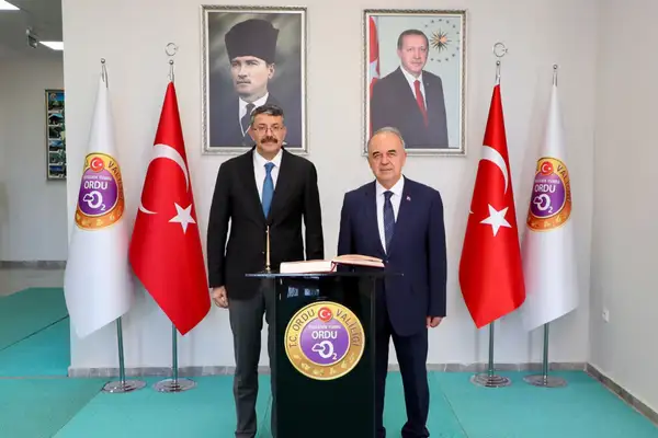 İçişleri Bakan Yardımcısı Çelik, Ordu Valisi Erol’u ziyaret etti