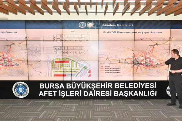 Bursa’nın afet planı AKOM’da masaya yatırıldı