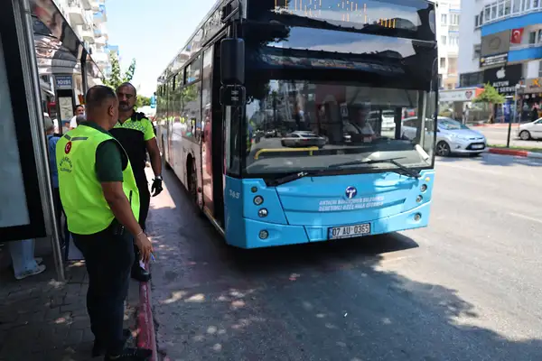 Antalya’da toplu taşımada klima denetimleri artırıldı
