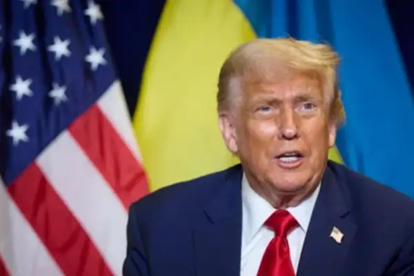 Trump: Tahrip edilen yansıtma havuzu hemen onarılacak