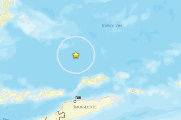 Doğu Timor'da deprem 