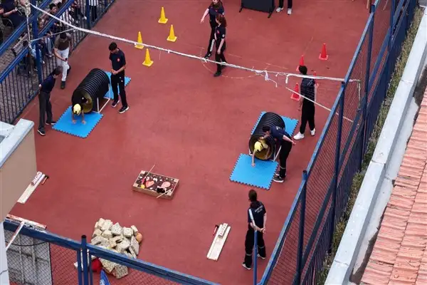 Kayseri’de anaokulu öğrencilerine afetlere hazırlık eğitimi verildi