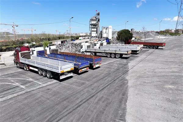 Esenler’de büyük araçlara yönelik yeni otopark hizmete açıldı