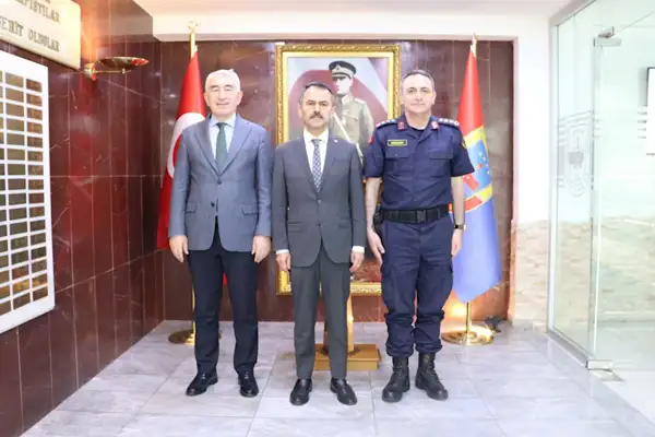 Vali Aktaş’tan Jandarma Teşkilatı’nın 187. kuruluş yıl dönümüne ziyaret