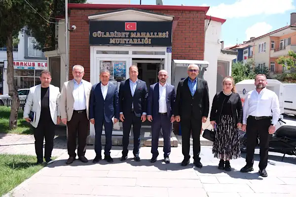 Çorum Belediyesi Meclis üyelerinden mahalle muhtarlarına ziyaret