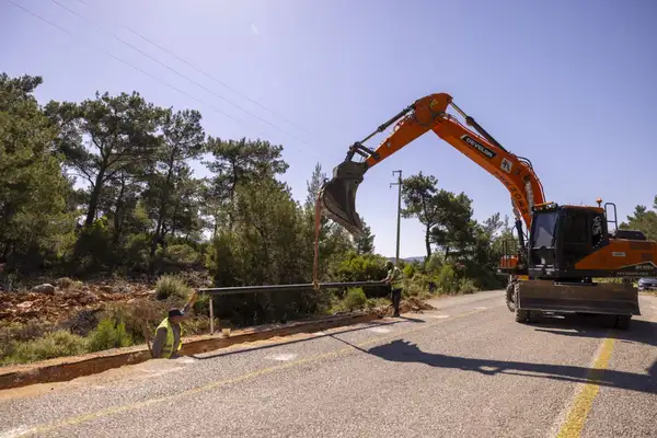 Urla'da 40 kilometreyi aşan içme suyu hattı
