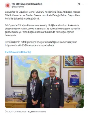 Türkiye–Fransa savunma görüşmesi: NATO Zirvesi ve güvenlik gündemi masada