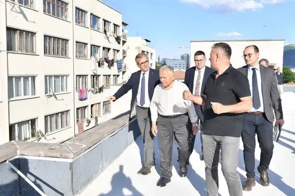 Başkan Büyükkılıç, Tarihi Kayseri Mahallesi 3'üncü etap çalışmalarını inceledi