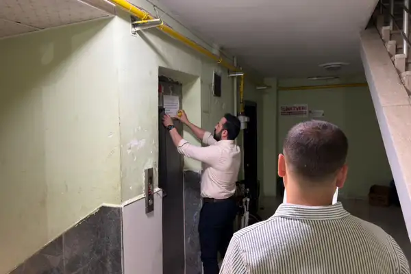 Siirt’te asansör denetimlerinde 130 güvensiz asansör tespit edildi