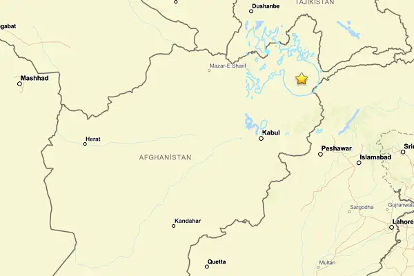 Afganistan'da  deprem