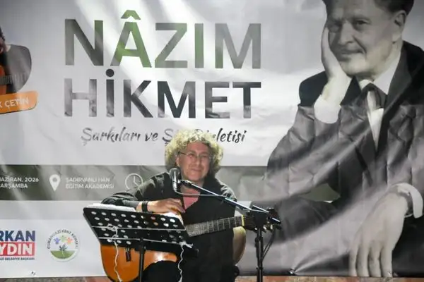 Osmangazi’de Nazım Hikmet şiir ve şarkılarla anıldı