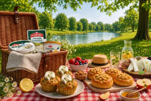 Piknik sezonu açıldı! Piknik sepetlerinde Kaymaklı ve Burgu’lu lezzetler