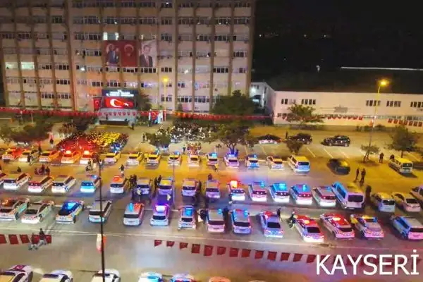Kayseri merkezli uyuşturucu operasyonunda 221 şüpheli yakalandı