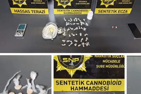 Sakarya’da uyuşturucu operasyonu