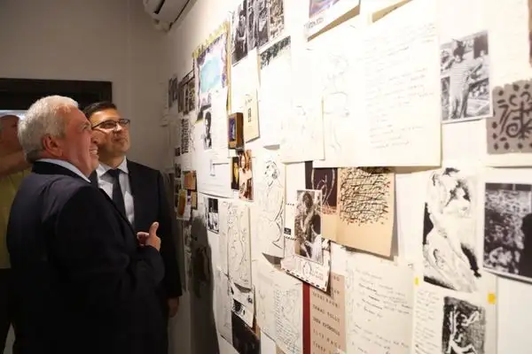 Misi’deki Edebiyat Galerisi “Bedri Rahmi Eyüboğlu Yaşıyor” sergisiyle açıldı