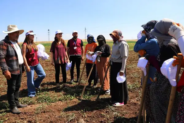Diyarbakır’da mevsimlik tarım işçilerine ziyaret gerçekleştirildi