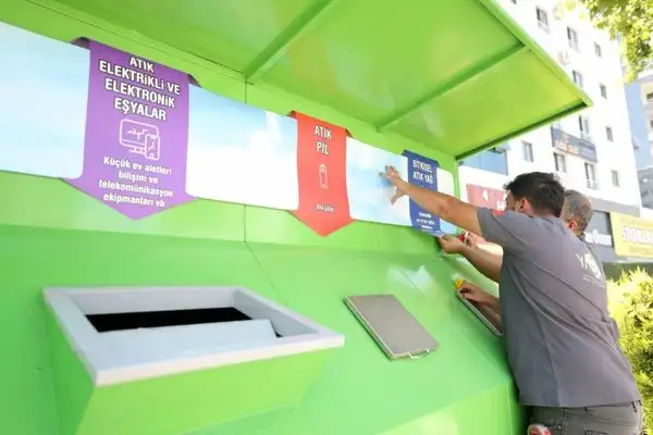 Pamukkale Belediyesi, mobil atık getirme merkezlerini yeniliyor