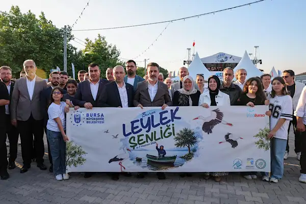 Bursa Leylek Şenliği, kortejle başladı