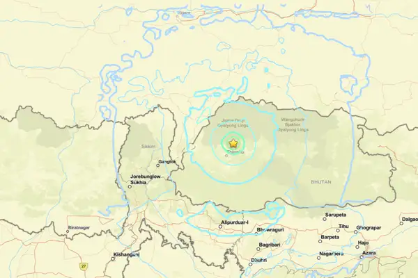 Bhutan’da deprem