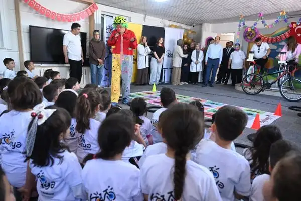 Konya'da anaokulu öğrencilerine bisiklet bilinci eğitimi verildi