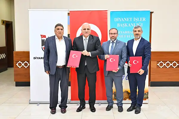 Diyarbakır’da cami ve külliye yapımına ilişkin protokol imzalandı