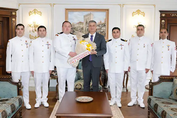 Karataş Sahil Güvenlik Karakol Komutanlığı'ndan Vali Yavuz'a ziyaret