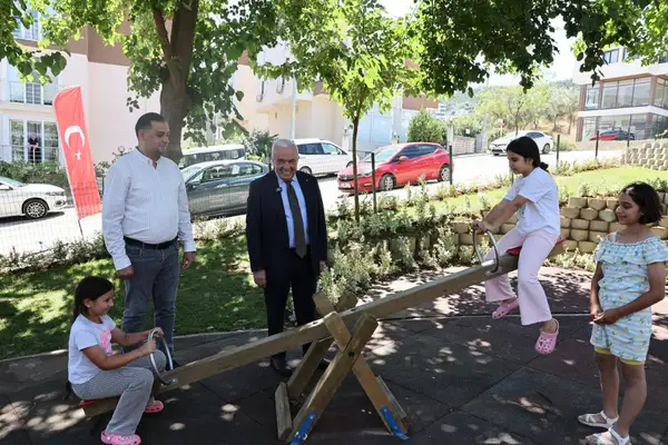 Nilüfer'de Mehmetçik Parkı hizmete açıldı: Park sayısı 431'e yükseldi