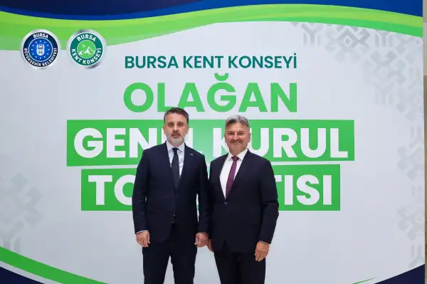Orhan Samast, Bursa Kent Konseyi Başkanlığına seçildi 