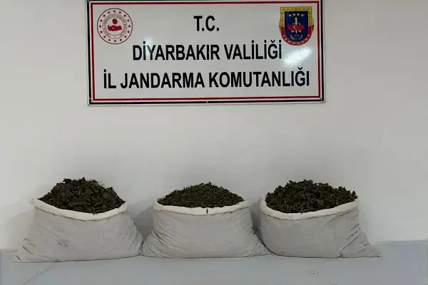 Diyarbakır’da narkotik operasyonu