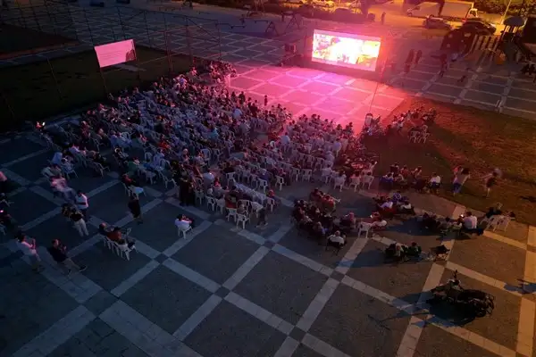 Çorlu'da Açık Hava Sinema Günleri devam ediyor