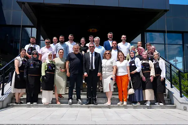 Düzce'de mutfak akademisi kursiyerleri tadım günü düzenledi