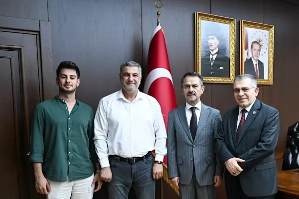 Darıca mahalle muhtarlarından Vali Aktaş’a ziyaret