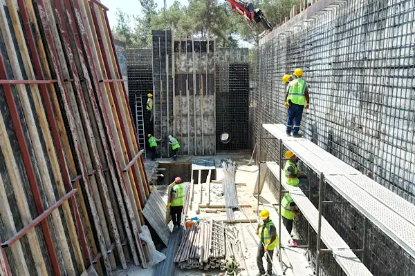 Osmangazi'de 10 bin metreküplük yeni su deposu inşa ediliyor