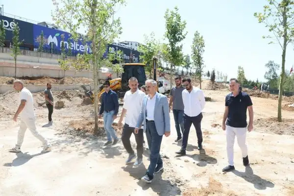 Başkan Çiftçi, FSM Parkı’ndaki çalışmaları inceledi