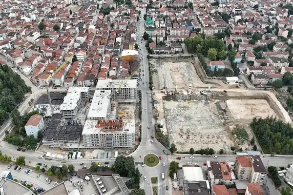 Turgutalp Kentsel Dönüşüm Projesi'nde etap çalışmaları sürüyor