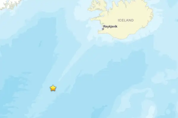 Reykjanes Sırtı'nda deprem