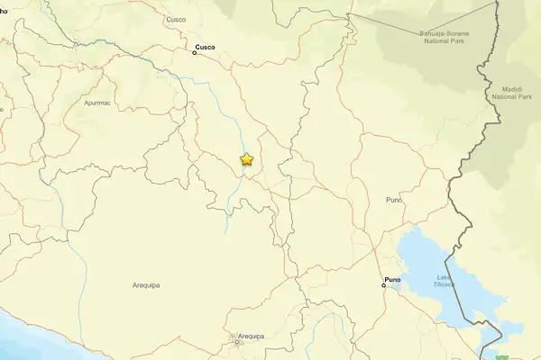 Peru'da deprem