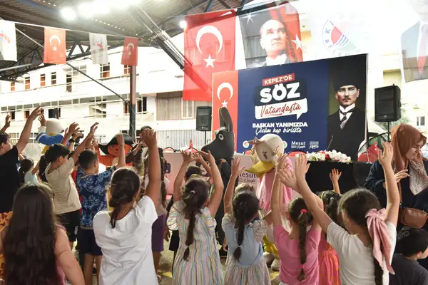 Kepez’de “Söz Vatandaşta” buluşmalarında çocuklara eğlence dolu gün