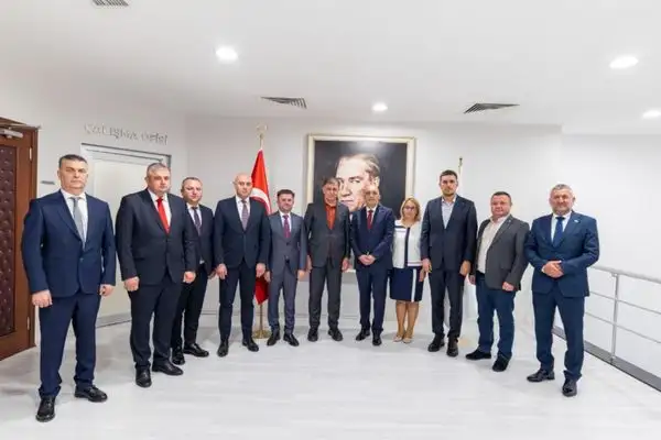 Başkan Tugay, Kırcaali heyetini ağırladı