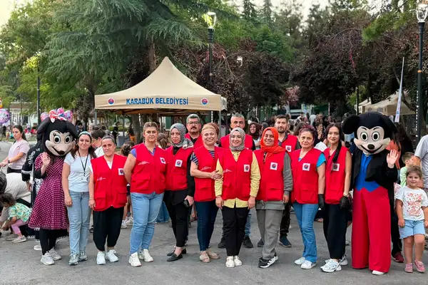Karabük'te çocuklar için yaz şenliği düzenlendi