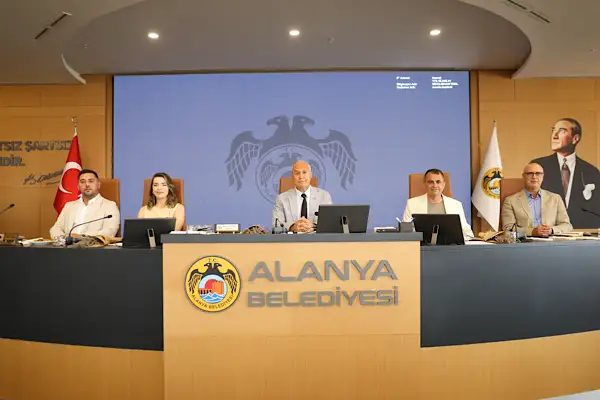 Alanya'da Temmuz ayı Olağan Meclis Toplantısı yapıldı
