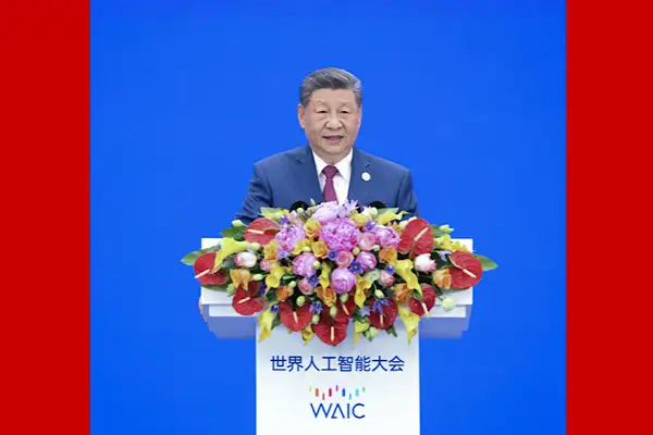 Xi Jinping 2026 Dünya Yapay Zeka Konferansı’nın açılışında konuştu