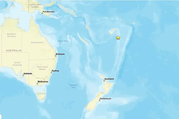 Fiji Adaları açıklarında deprem
