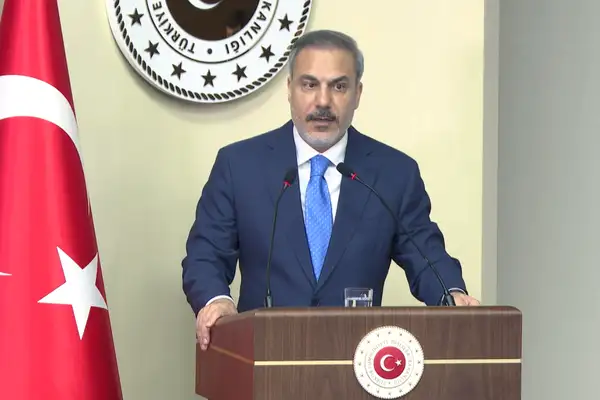 Bakan Fidan,  Irak Yüksek Yargı Konseyi Başkanı Zeydan ile görüştü