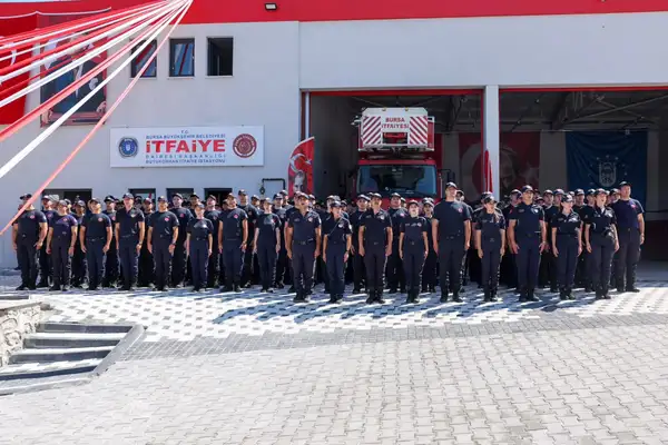 Büyükorhan’a yeni itfaiye binası açıldı 